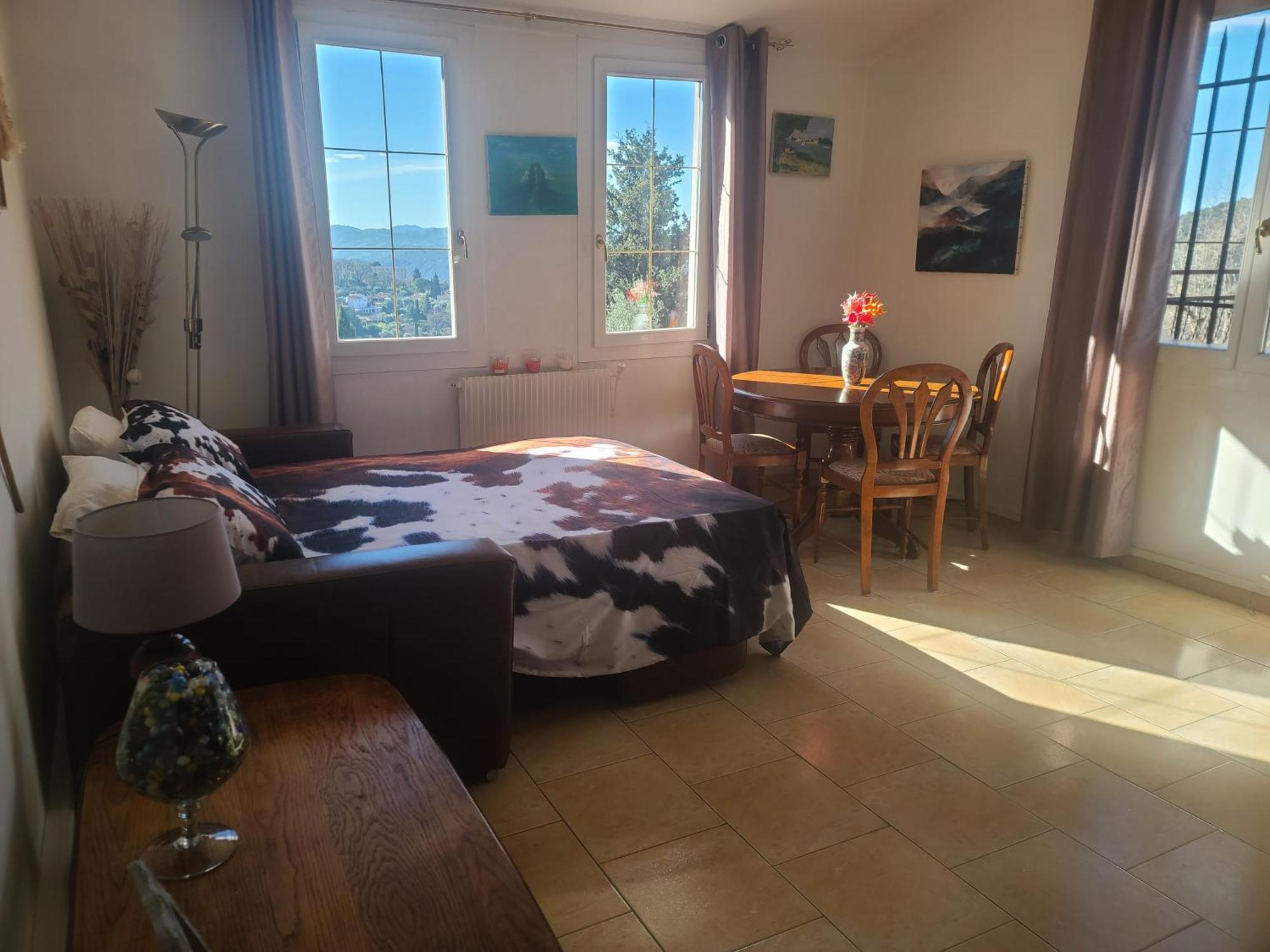Apartmán De 1 A 6 Avec Terrasse Solarium, Vue Panoramique Et Parking Gratuit Grasse Exteriér fotografie